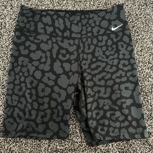 Nike Animal Print Biker Shorts